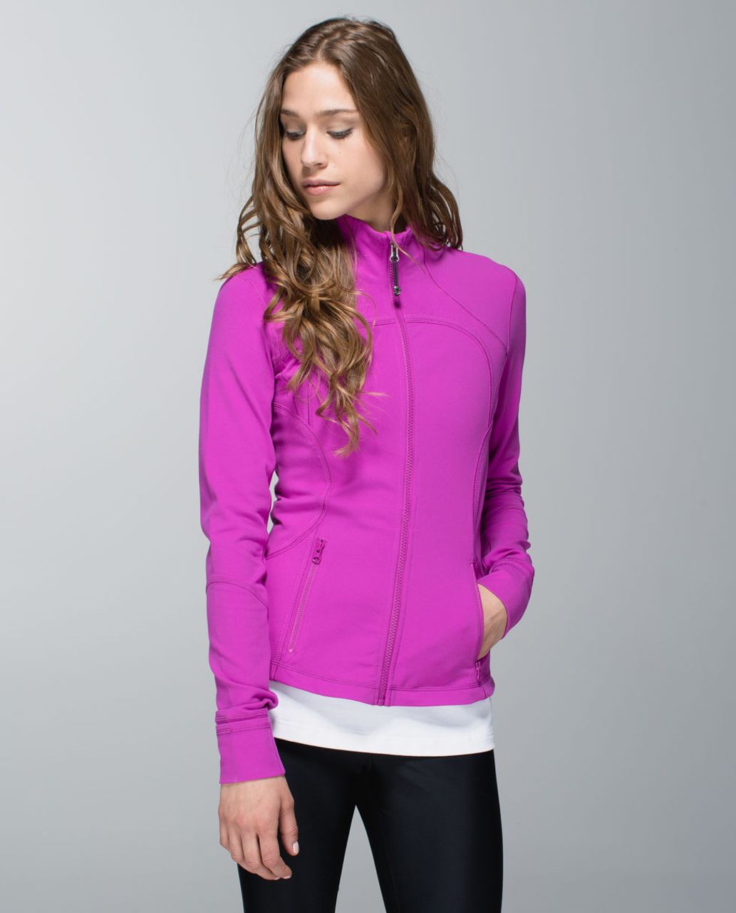 Lululemon Forme Jacket *Cuffins - Ultra Violet