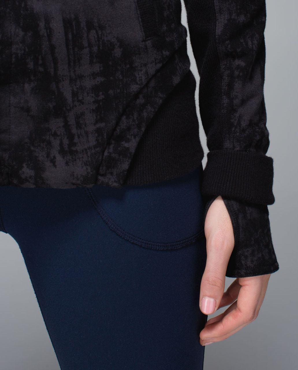 Lululemon To Class Jacket - Sea Bed Black Deep Coal / Black