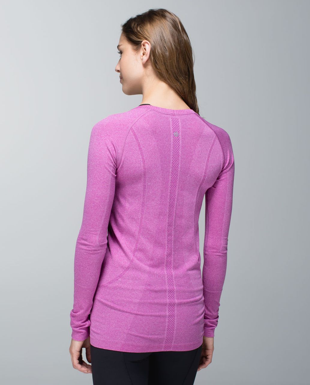 Lululemon Run: Swiftly Tech Long Sleeve Scoop - Power Purple - lulu  fanatics