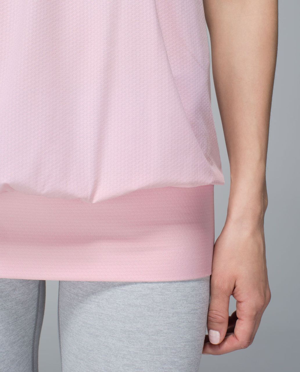 Lululemon No Limits Tank - Barely Pink / Pop Stripe Heathered Dune / Bleached Coral