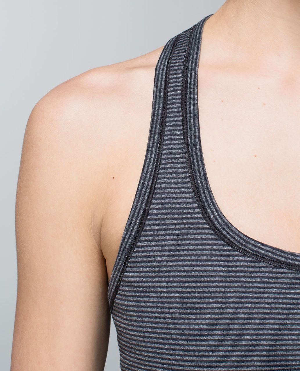 Lululemon Run:  Swiftly Tech Racerback - Black / White