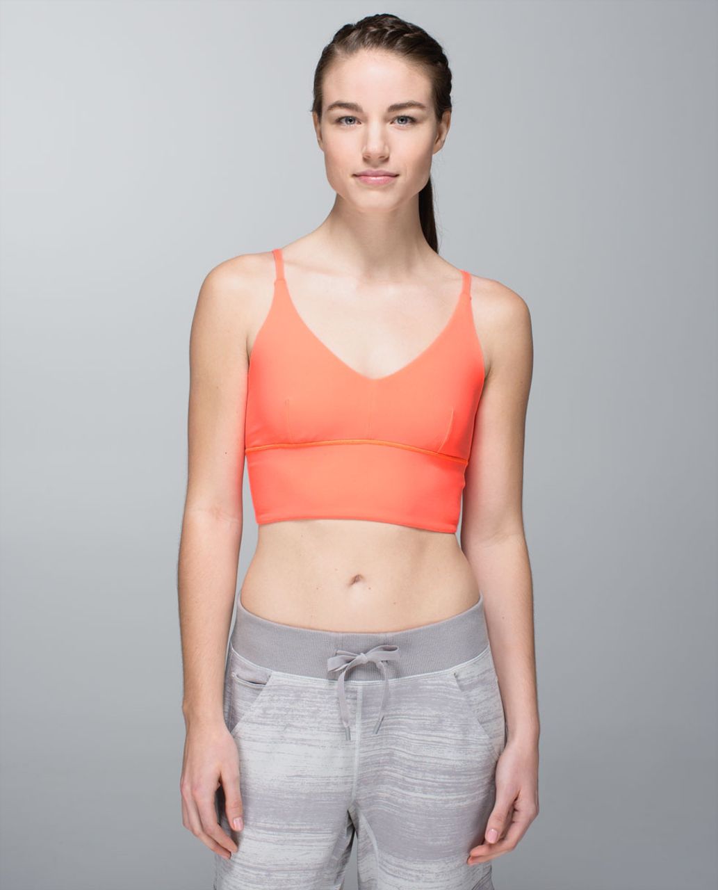 Lululemon Solo Bra *Light Luon - Very Light Flare