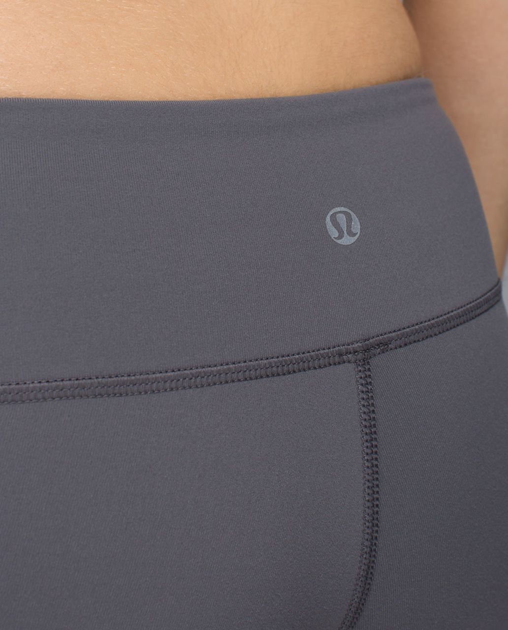 Lululemon Wunder Under Crop *Full-On Luon - Soot Light