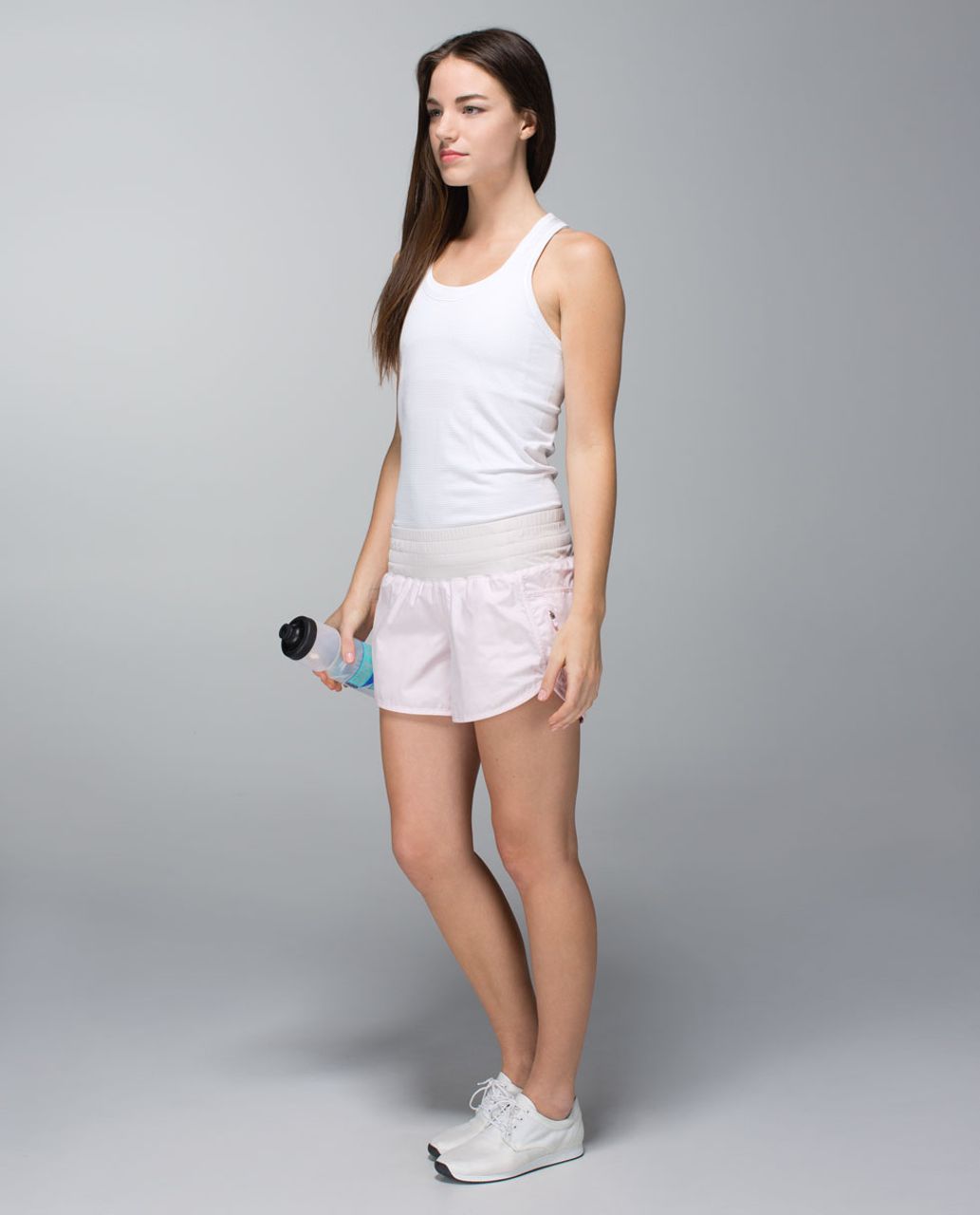 Lululemon Tracker Short II *2-way Stretch - Barely Pink / Dune