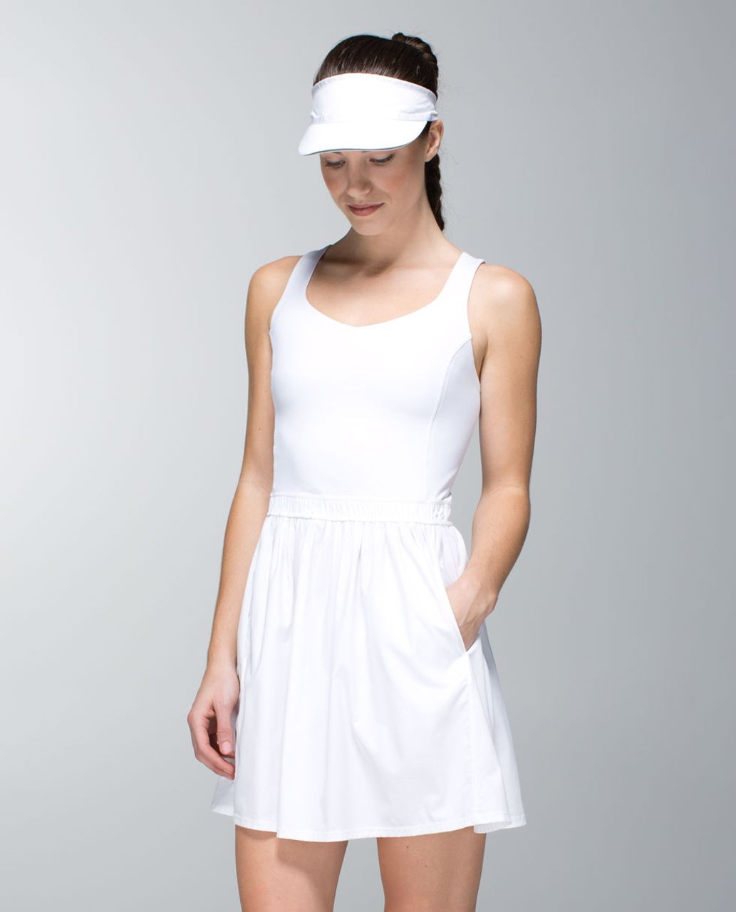 Lululemon Perfect Pace Visor - White