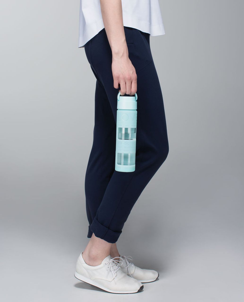 Lululemon Pure Focus Glass Water Bottle - Aquamarine