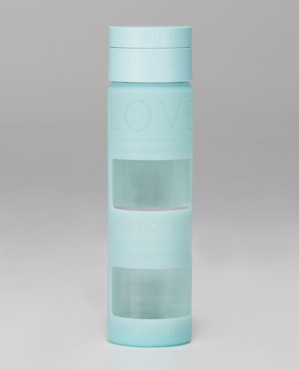 Lululemon Pure Focus Glass Water Bottle - Aquamarine