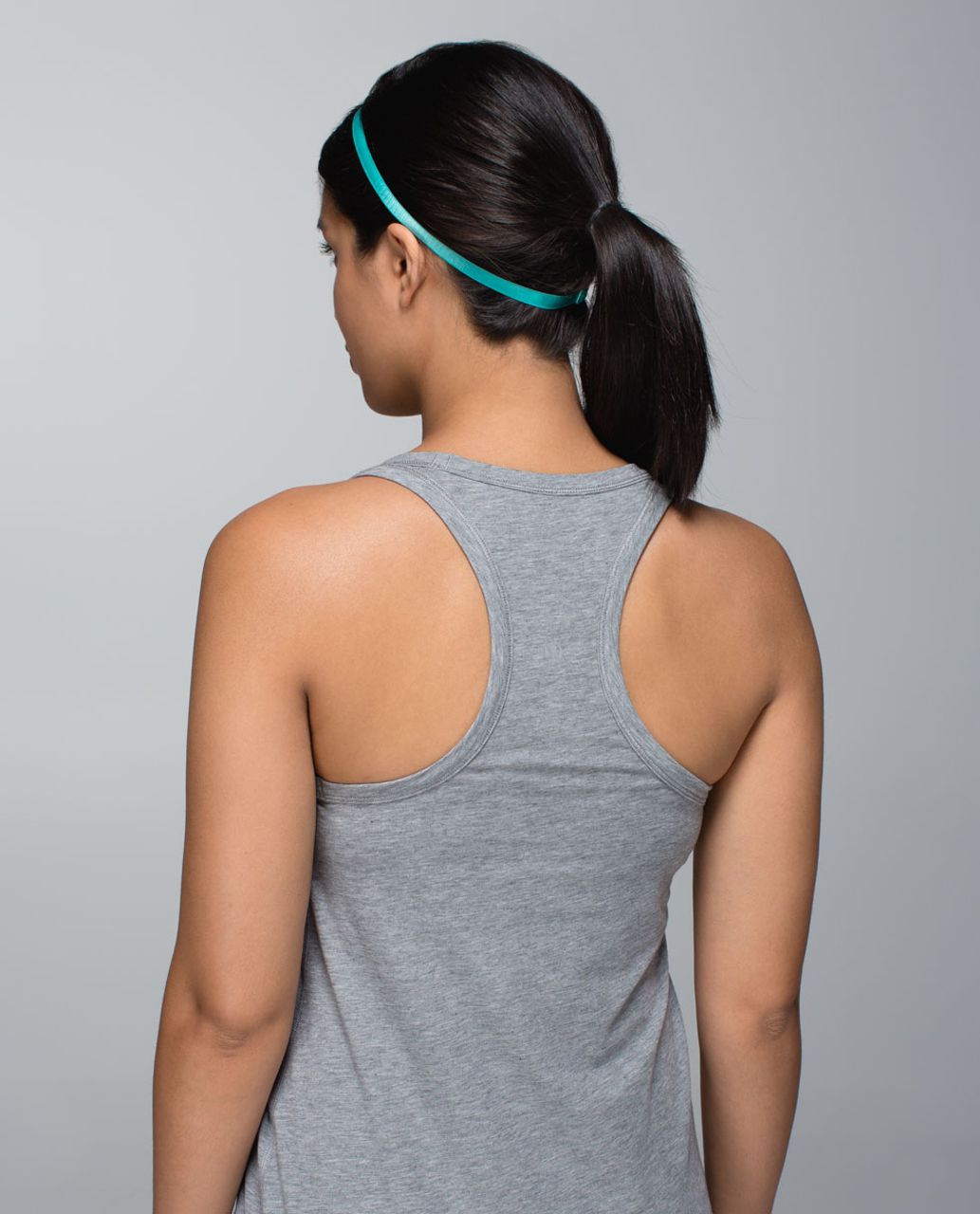 Lululemon Skinniest Satin Pirouette Headband - Blue Tropics