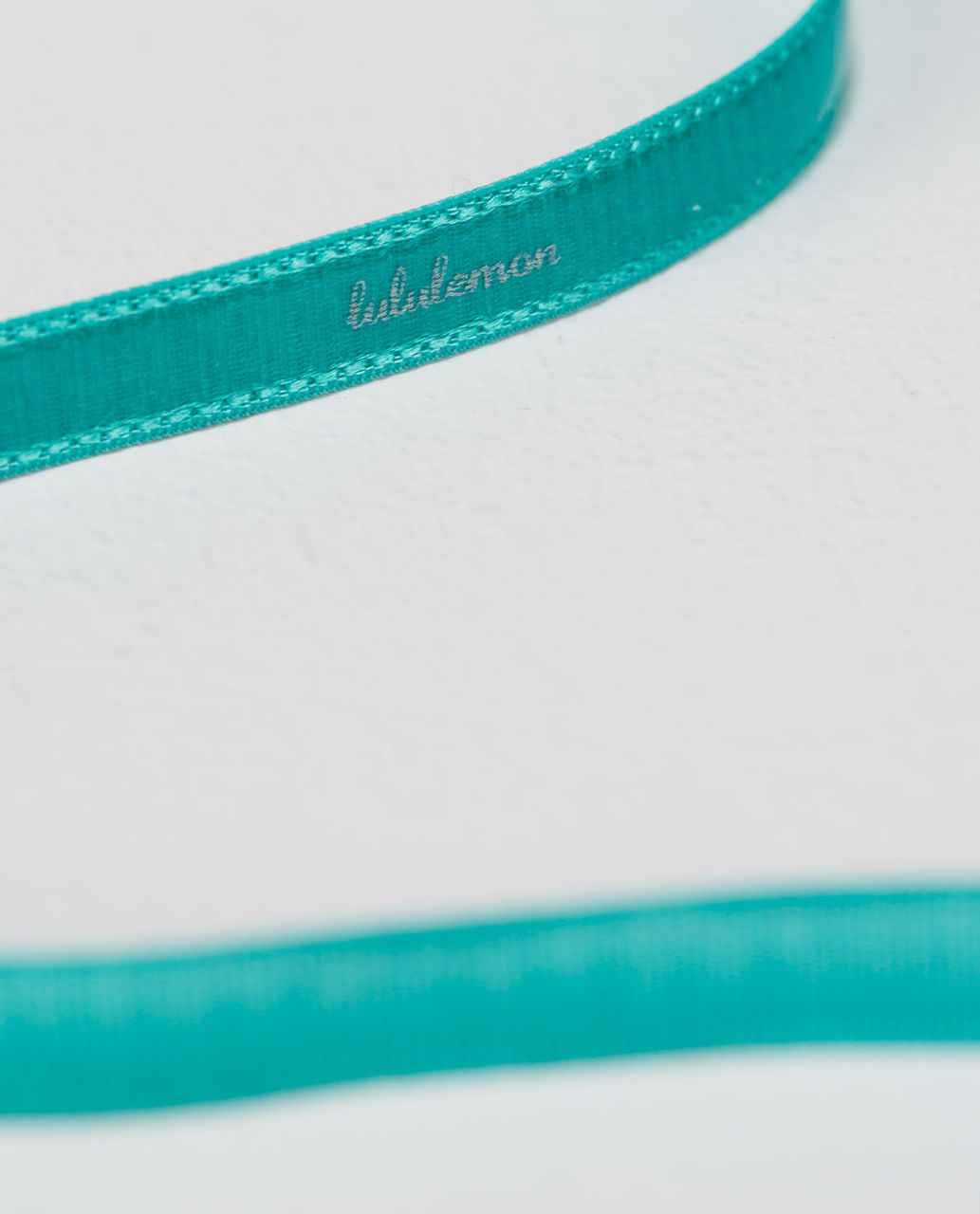 Lululemon Skinniest Satin Pirouette Headband - Blue Tropics