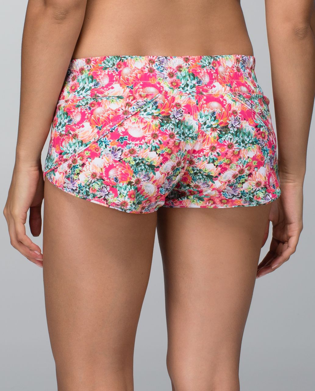 Lululemon Shanti Surf Short - Flowabunga Mini Multi / Bleached Coral