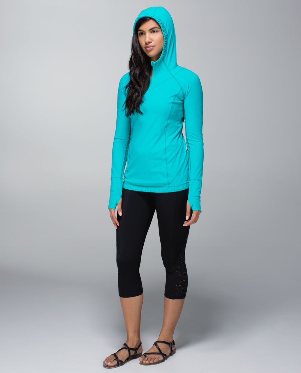 Lululemon Water Bound Hoodie - Blue Tropics