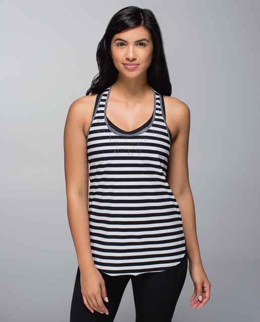 Lululemon Water Bound Singlet - Black - lulu fanatics