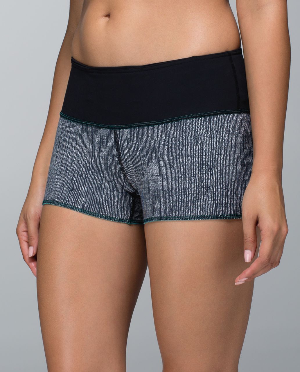 Lululemon Water Bound Short - Blue Tropics / Aquamarine / Black