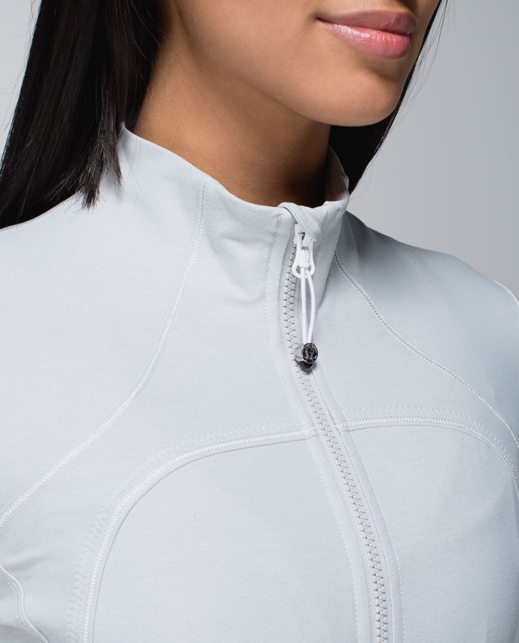 Lululemon Forme Jacket *Cuffins - Heathered Light Grey