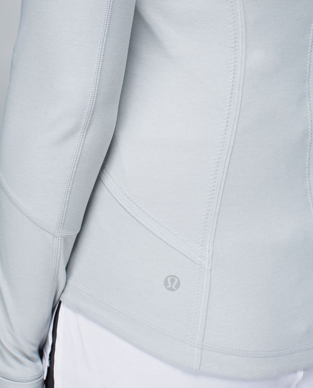 Lululemon Forme Jacket *Cuffins - Heathered Light Grey