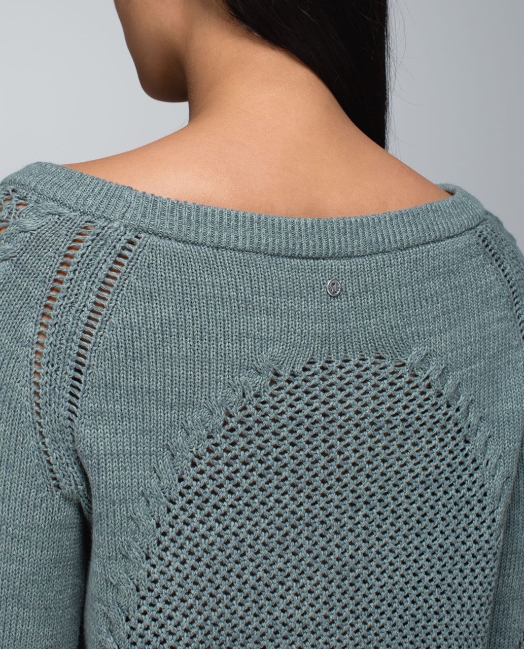 LULULEMON $98.00 The Sweater The Better Dark Grey Knit Pullover