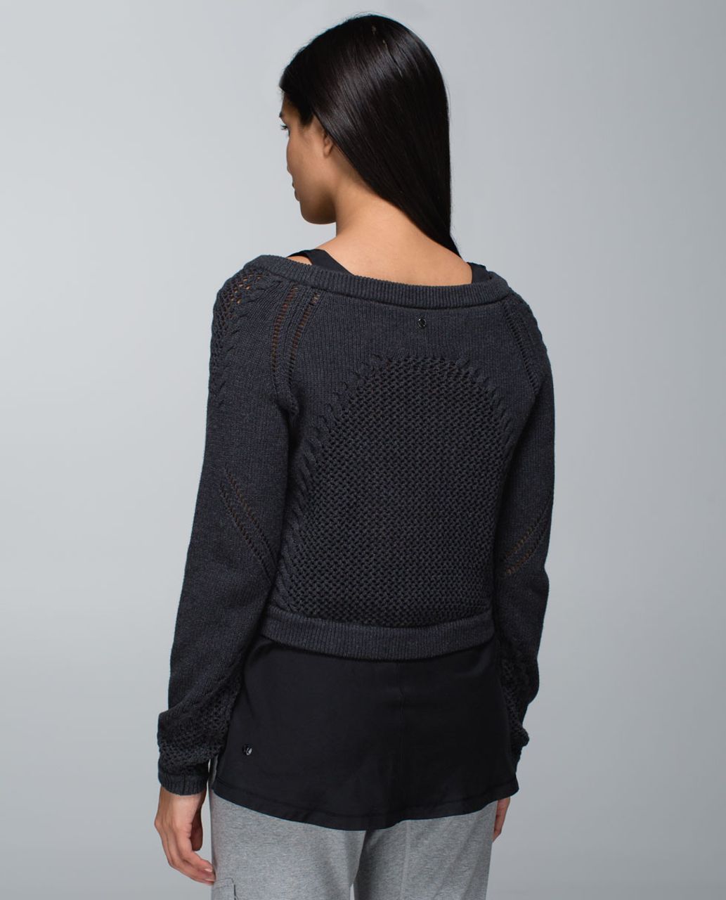 Lululemon Be Present Pullover - Heathered Black