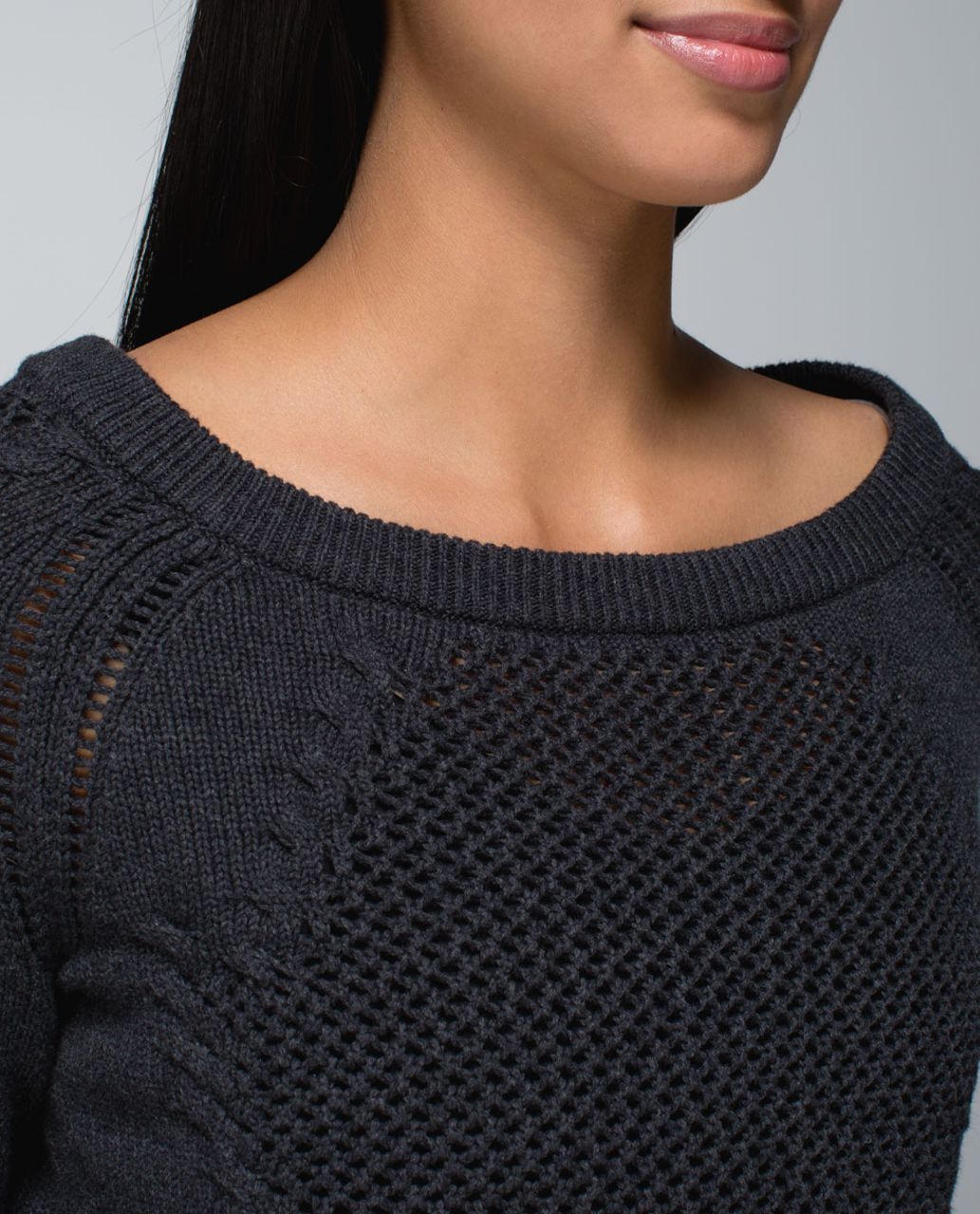 Lululemon Be Present Pullover - Heathered Black