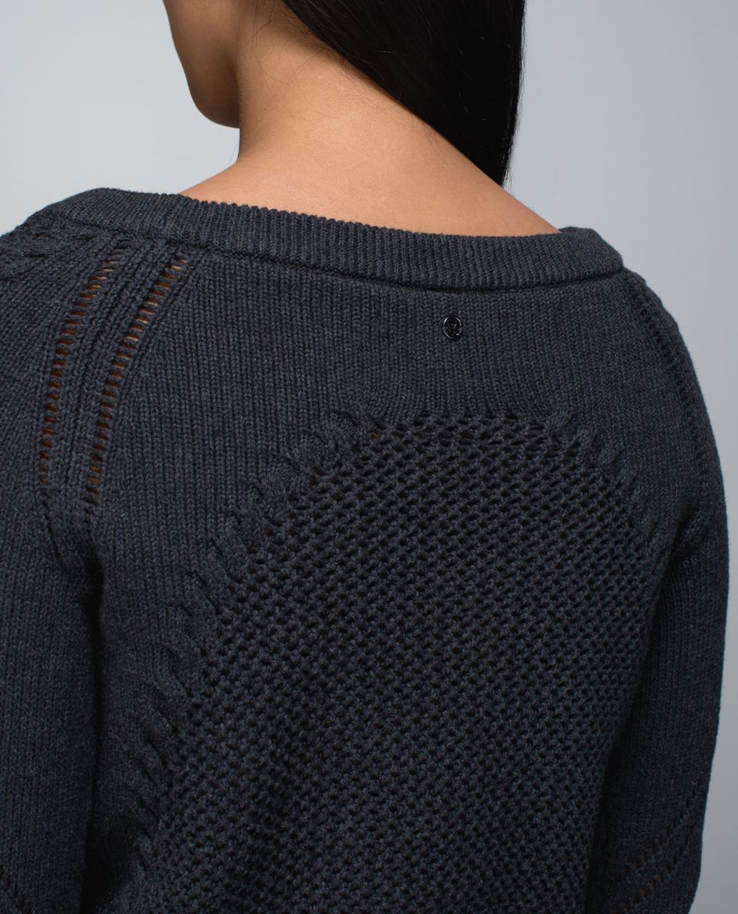 Lululemon Be Present Pullover - Heathered Black