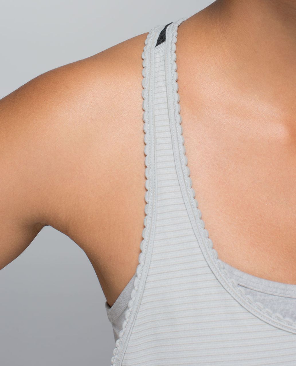 Lululemon 105 F Singlet *Silver - Heathered Light Grey / Heathered Black