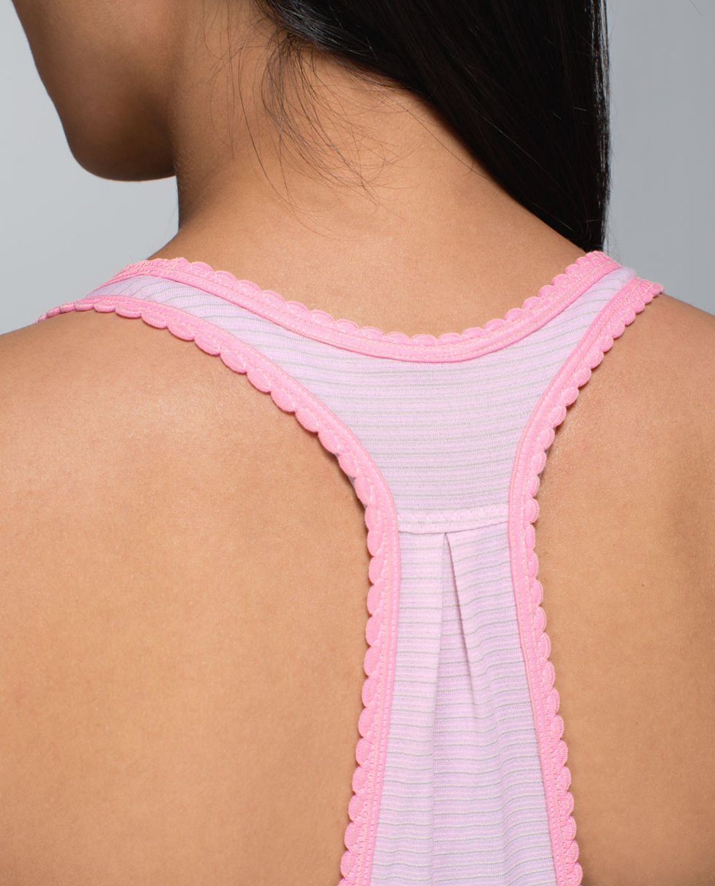 Lululemon 105 F Singlet *Silver - Heathered Barely Pink / Heathered Bleached Coral