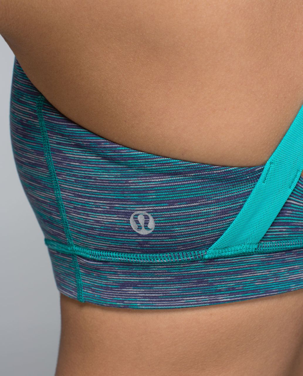 Lululemon 50 Rep Bra - Wee Are From Space Blue Tropics / Blue Tropics