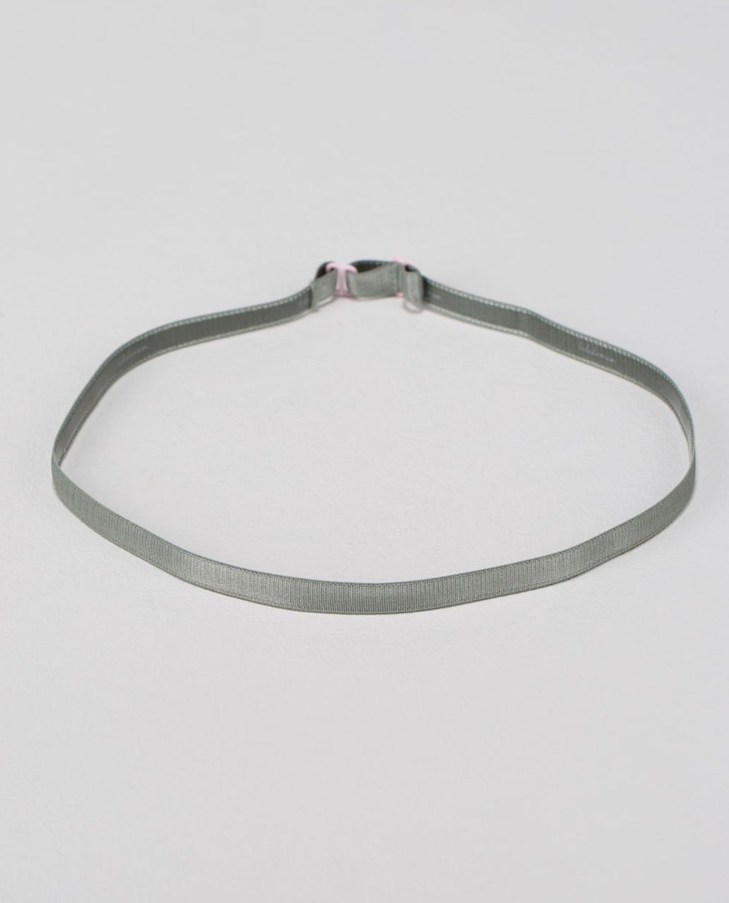 Lululemon Knot Stopping Headband *Satin One Size Graphite Grey GGRE 75910