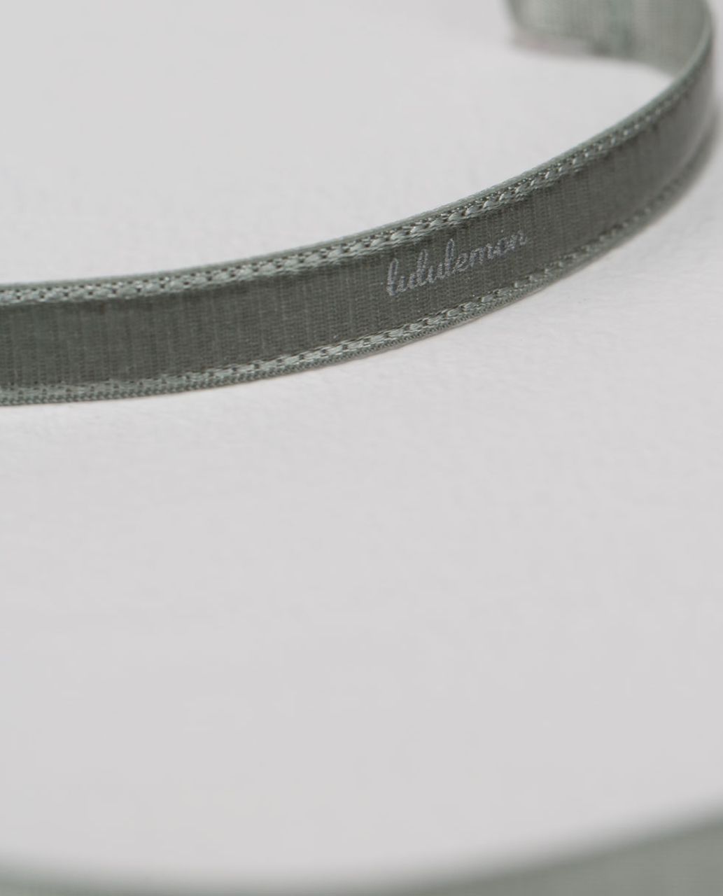 Lululemon Skinniest Satin Pirouette Headband - Earl Grey