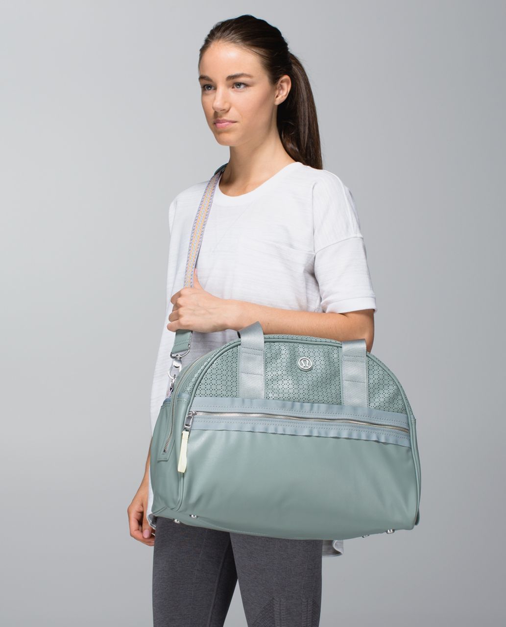 Lululemon Flow To Om Bag - Earl Grey