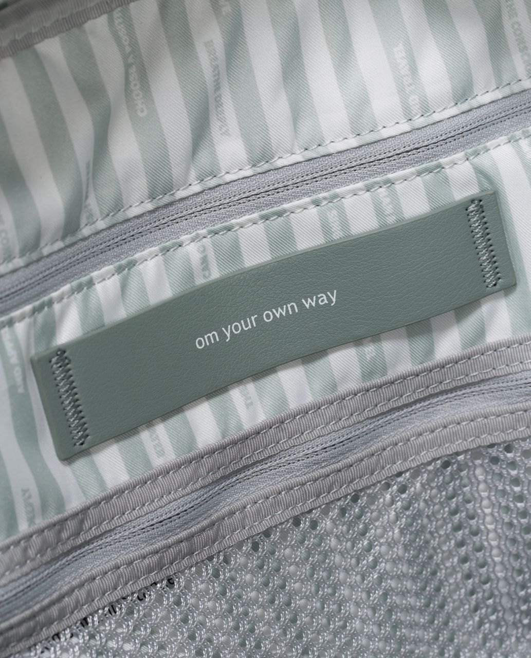 Lululemon Flow To Om Bag - Earl Grey