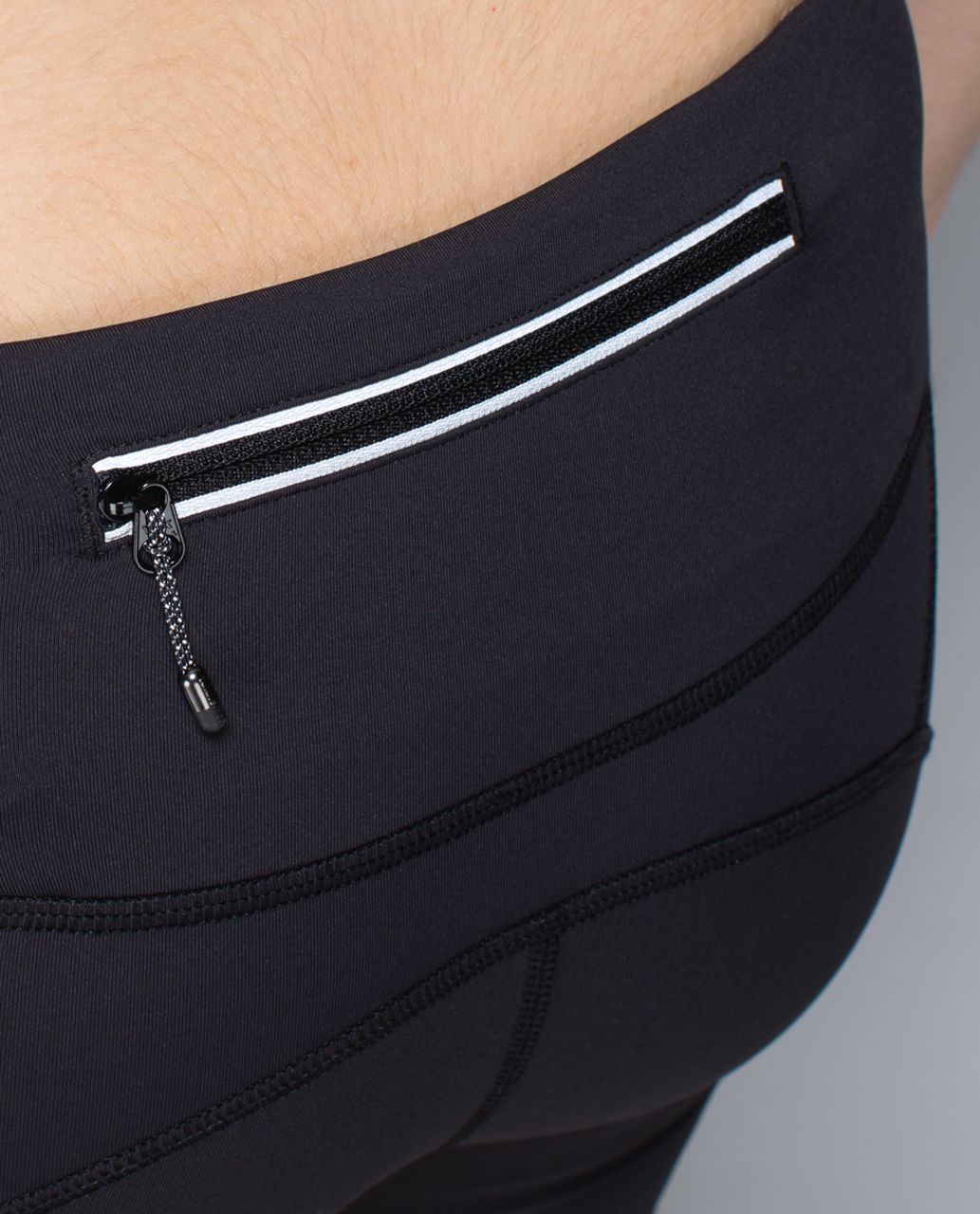 Lululemon Run:  Dart & Dash Short *Block-It Pocket - Black