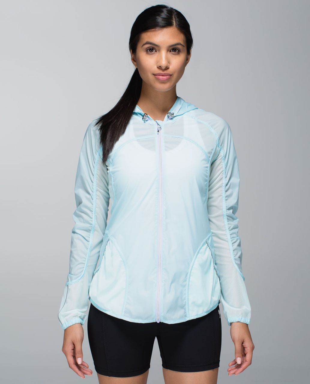 Lululemon Fast & Free Jacket - Aquamarine - lulu fanatics