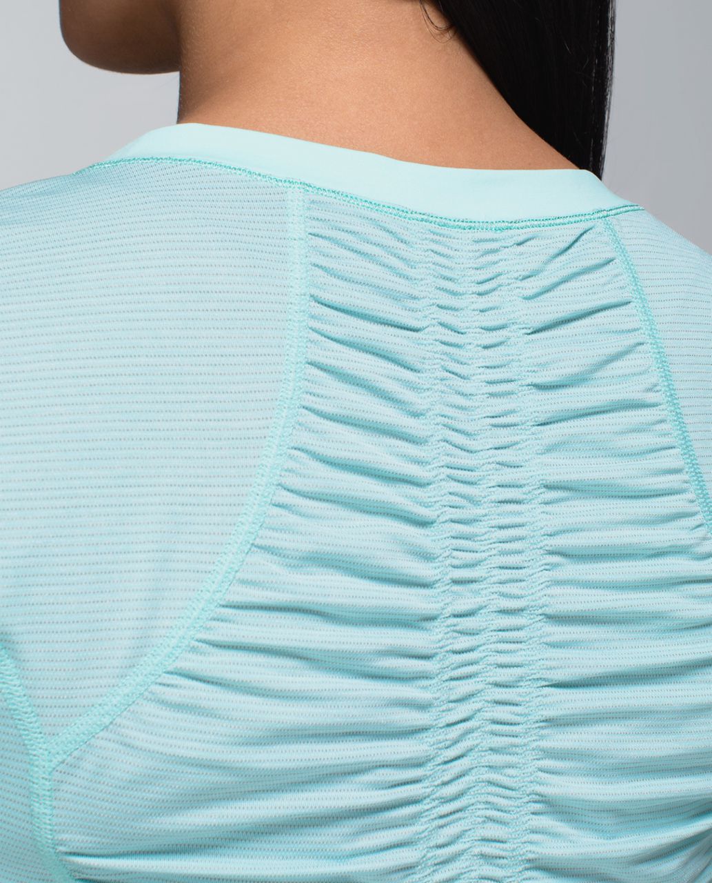 Lululemon Runner Up Short Sleeve - Heathered Aquamarine /  Aquamarine