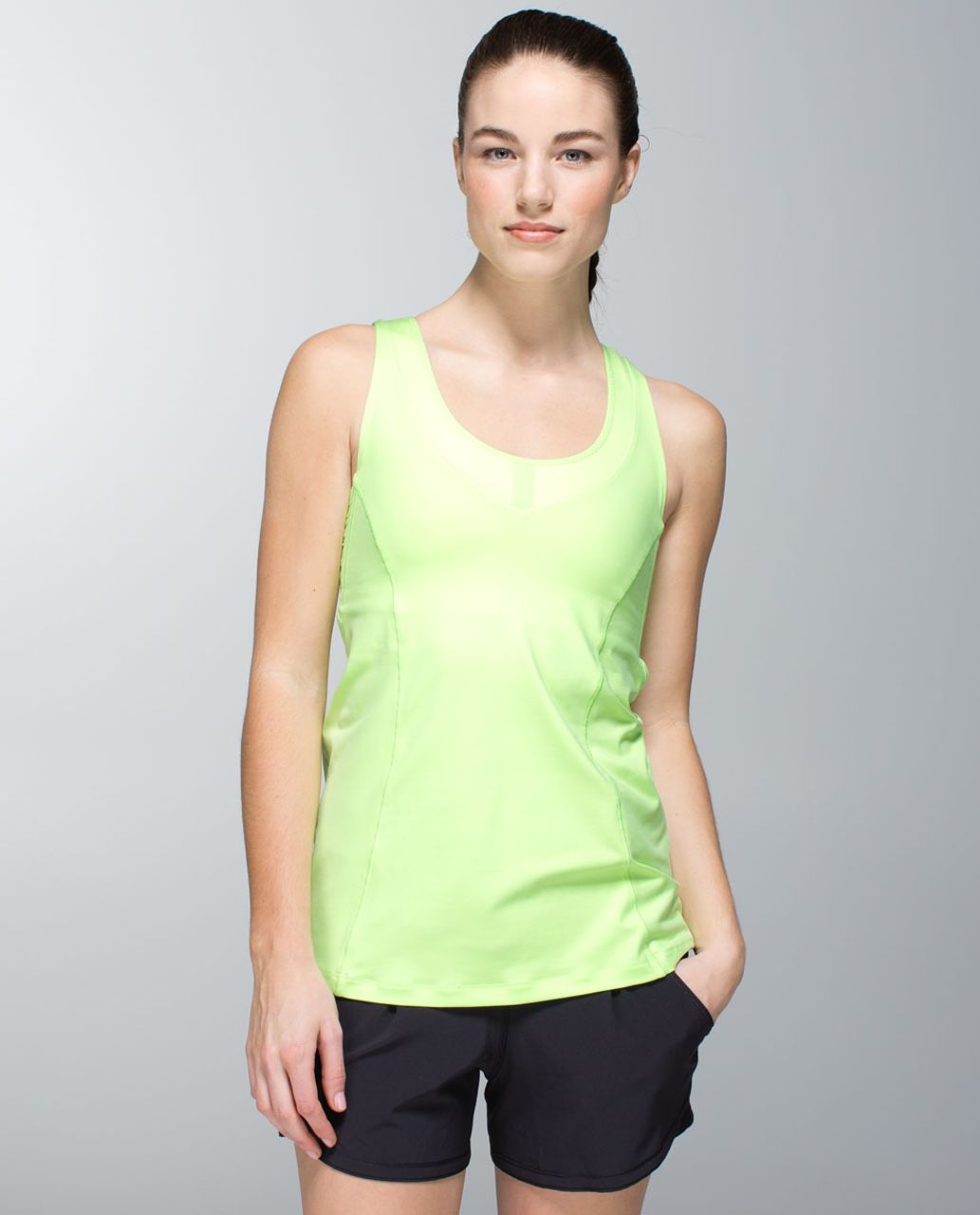 Lululemon Tone It Tank - Clear Mint