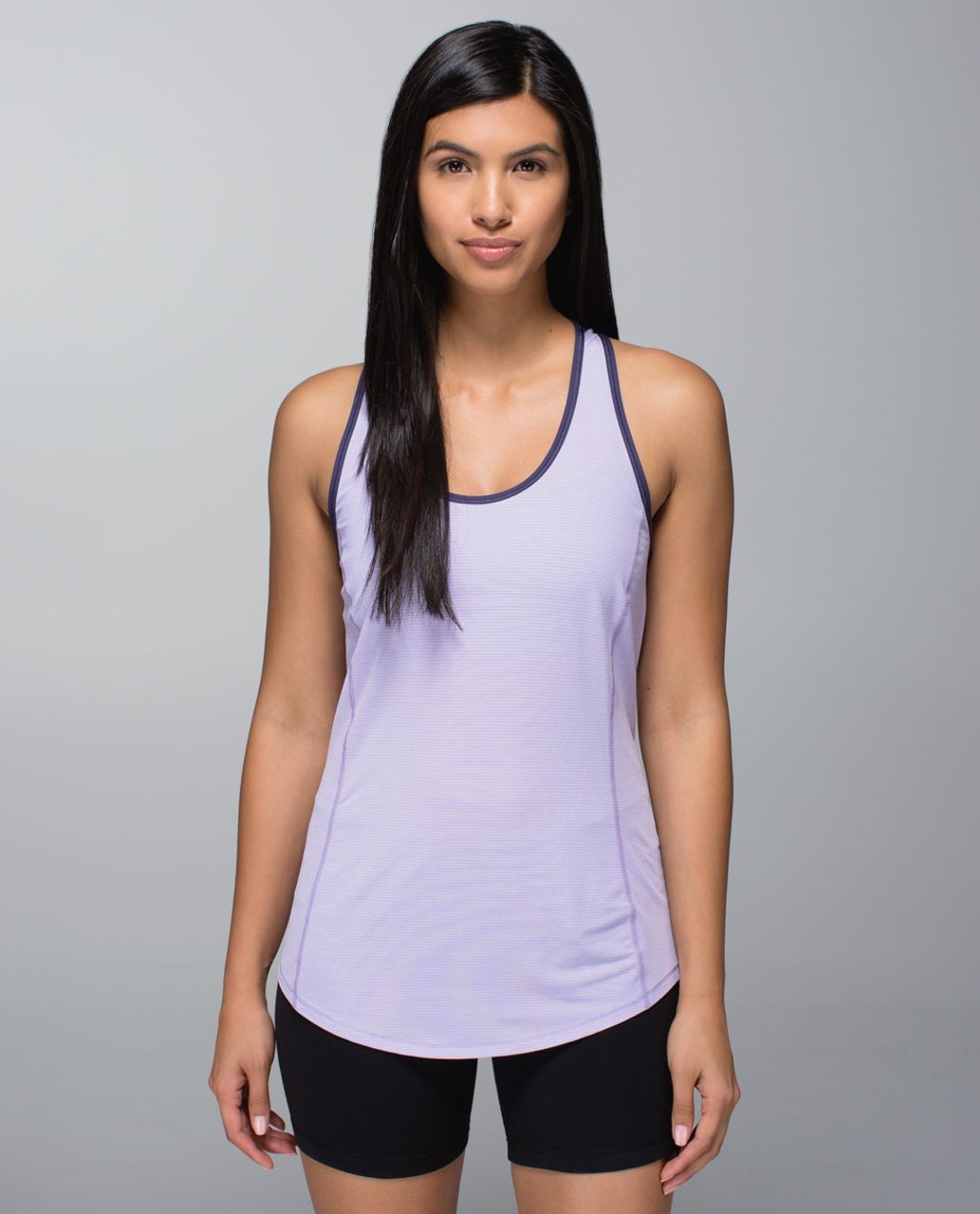 Lululemon Runner Up Tank - Heathered Cool Breeze / Cadet Blue