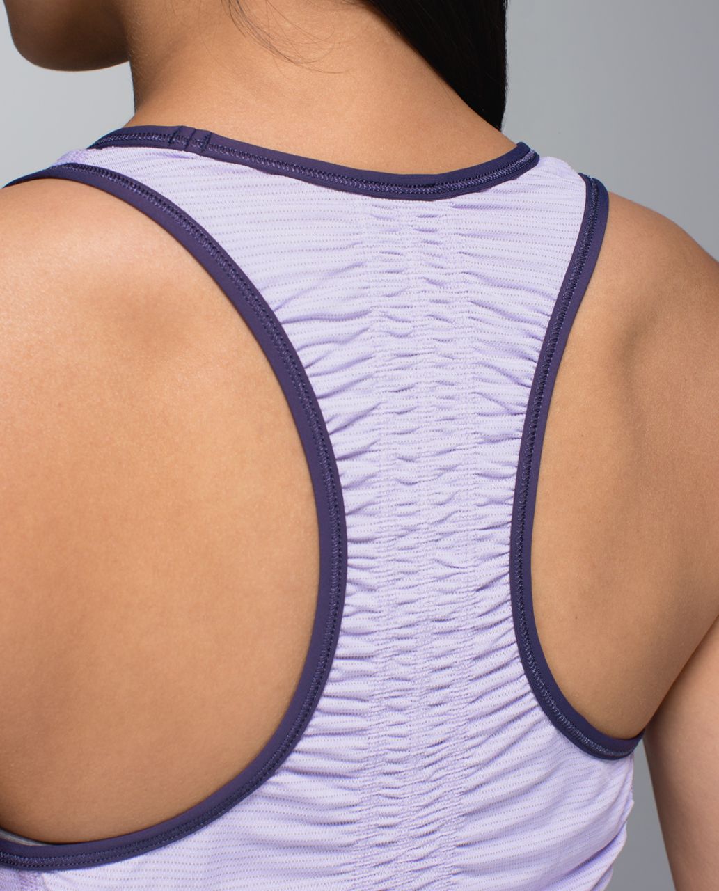 Lululemon Runner Up Tank - Heathered Cool Breeze / Cadet Blue