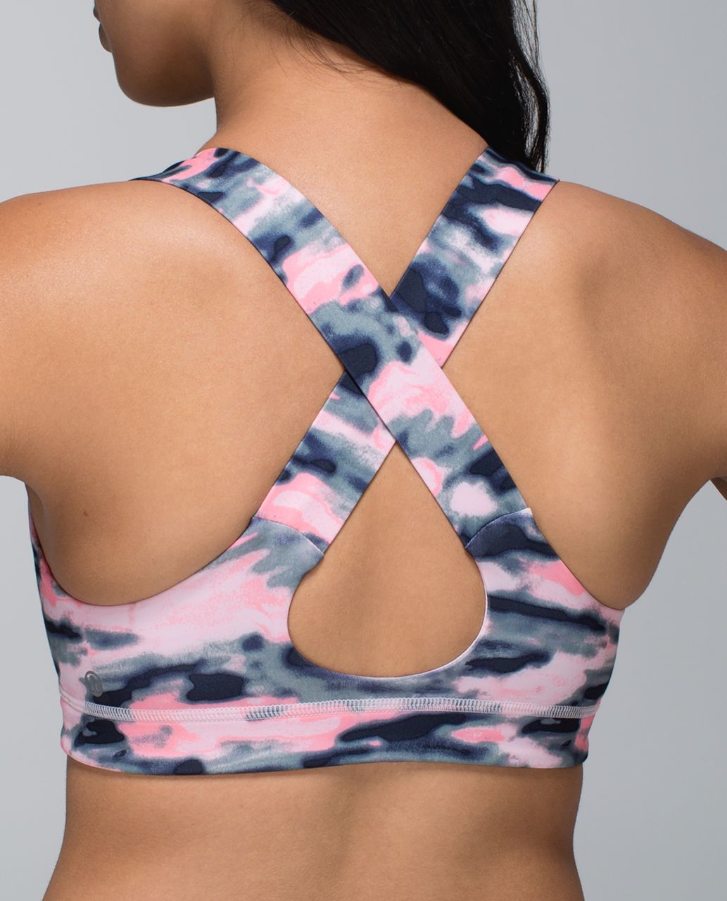 Lululemon All Sport Bra - Wamo Camo Barely Pink