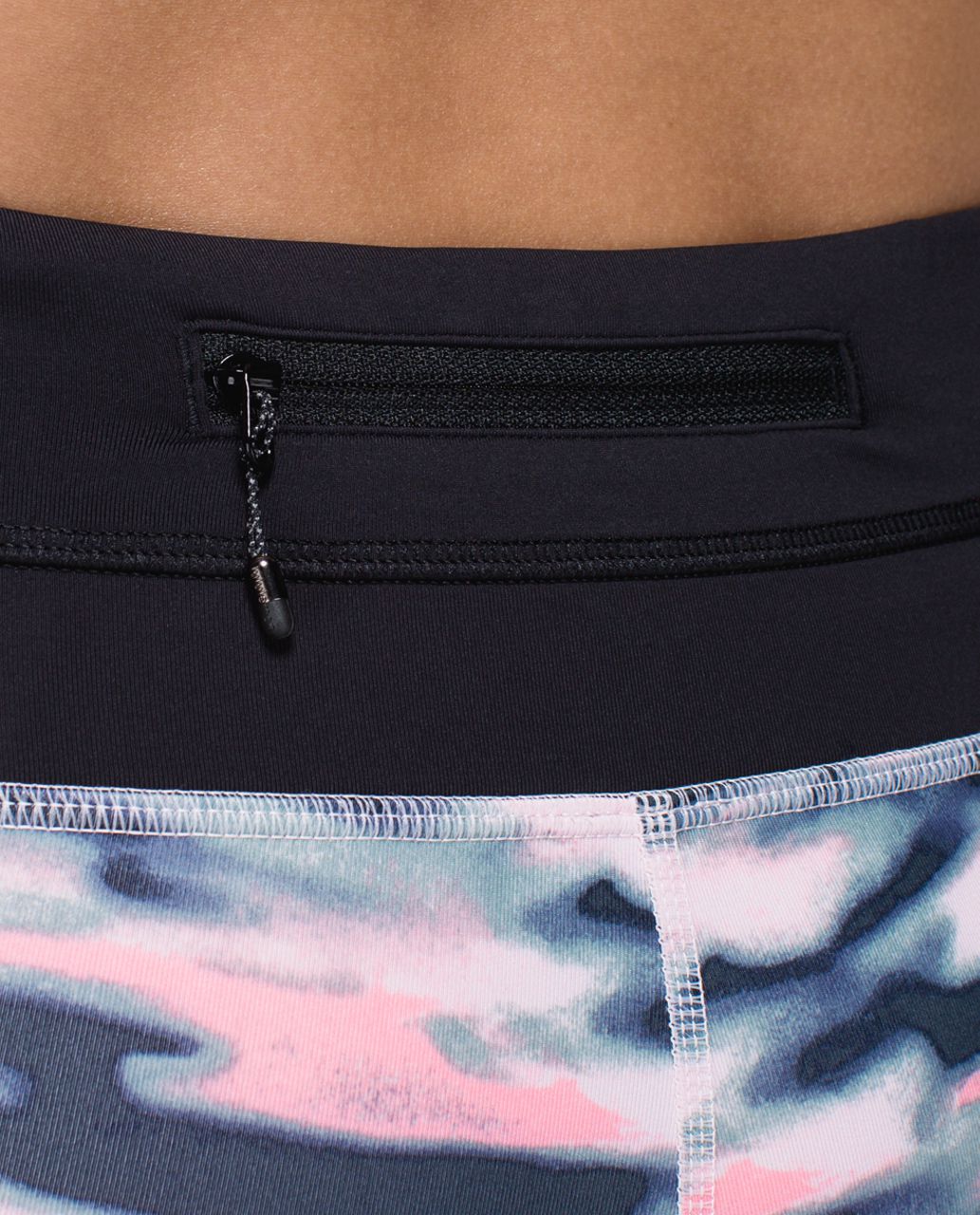 Lululemon Run: Inspire Crop II *All Luxtreme - Wamo Camo Barely Pink /  Black - lulu fanatics