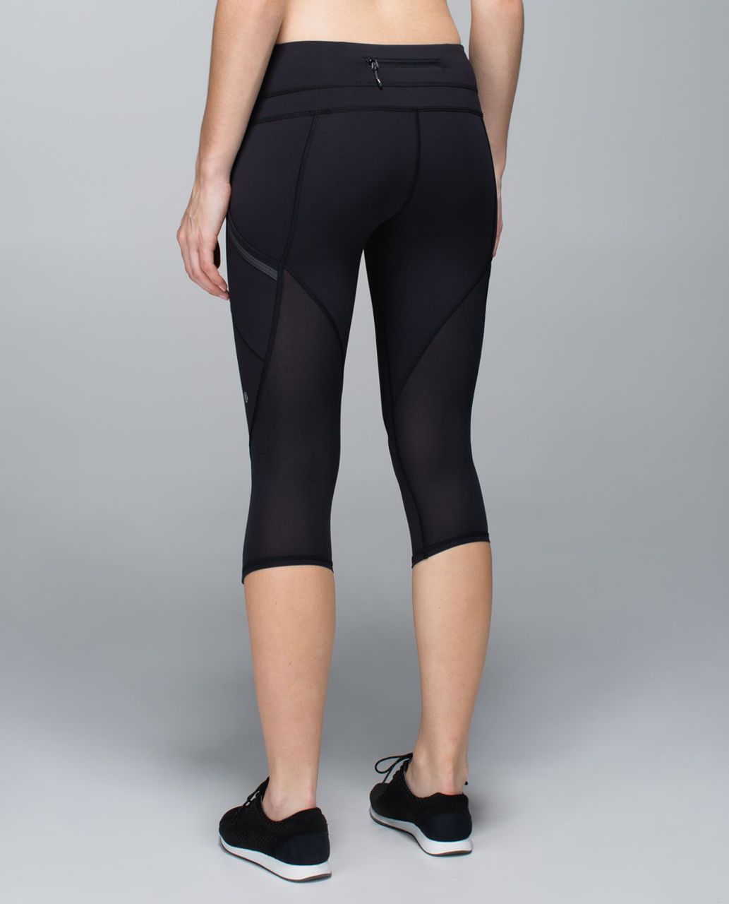 Lululemon Run A Marathon Crop II - Black - lulu fanatics