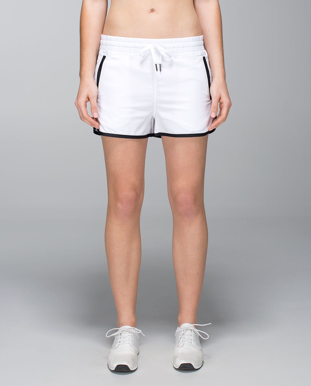 Lululemon Varsity Short - White /  Black