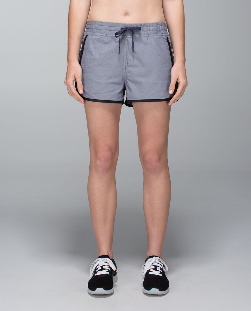 Lululemon Varsity Short - Cadet Blue / Black