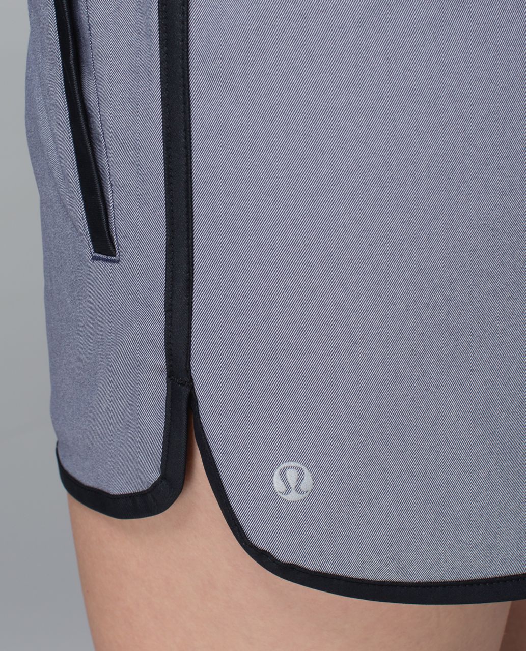 Lululemon Varsity Short - Cadet Blue / Black