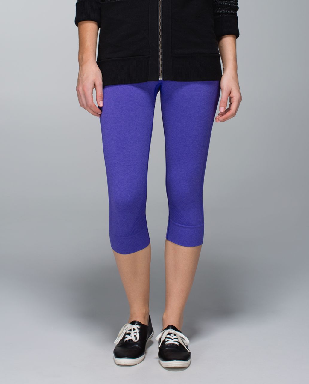 Lululemon Seamlessly Street Crop - Bruised Berry