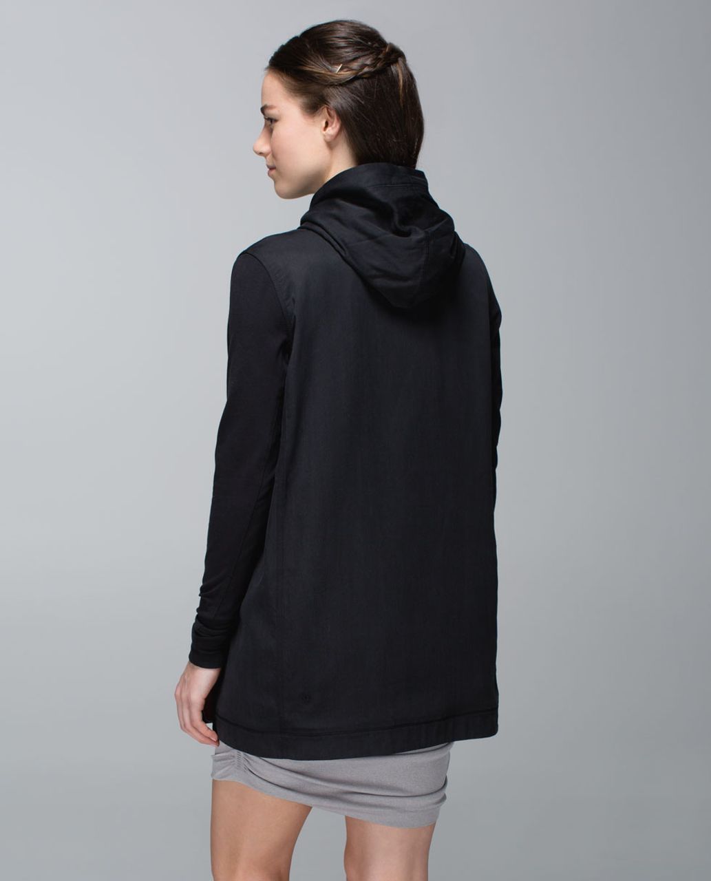 Lululemon Method Wrap Jacket BLACK ZIP - Size 8