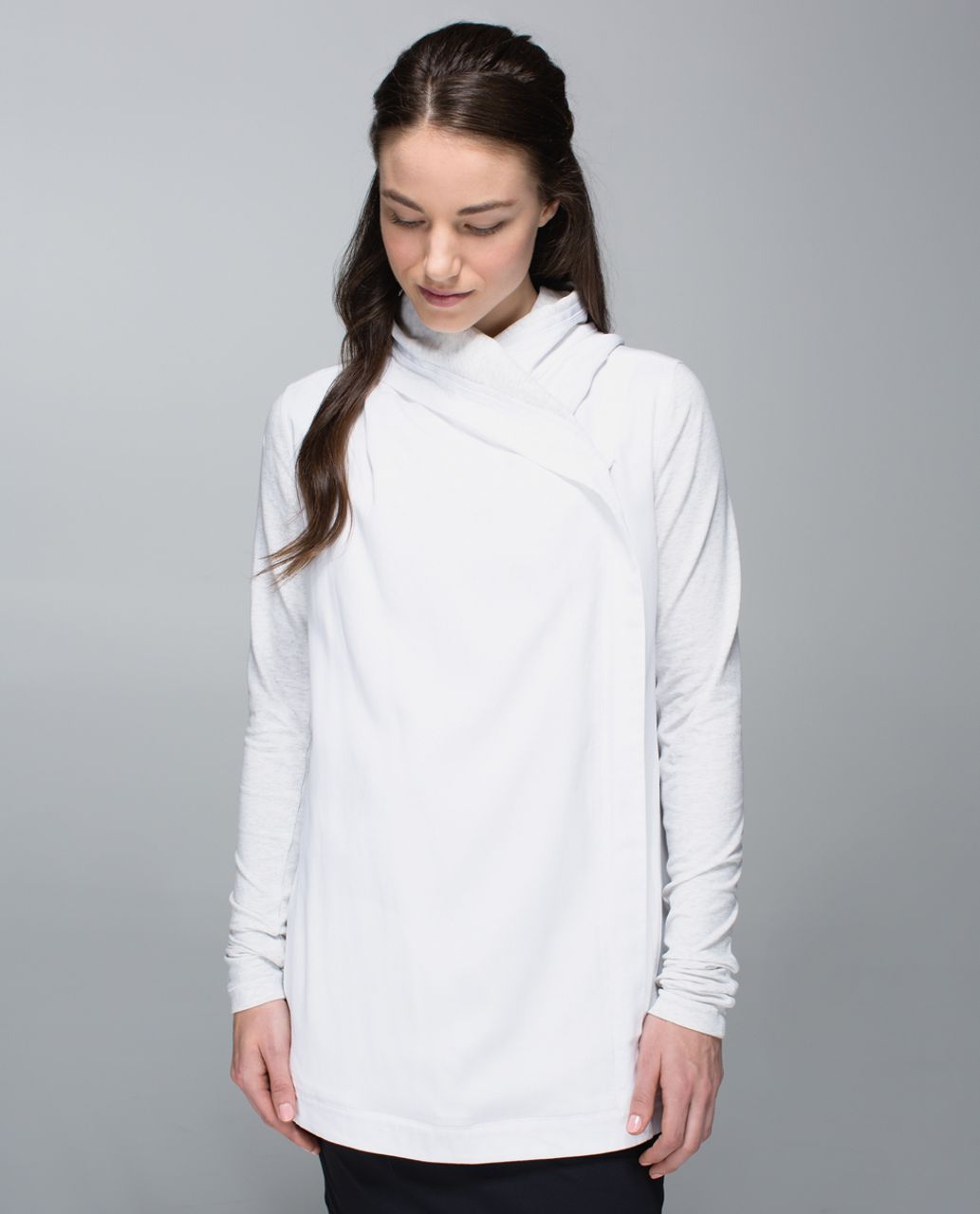 Lululemon Blissed Out Wrap - White / Heathered White