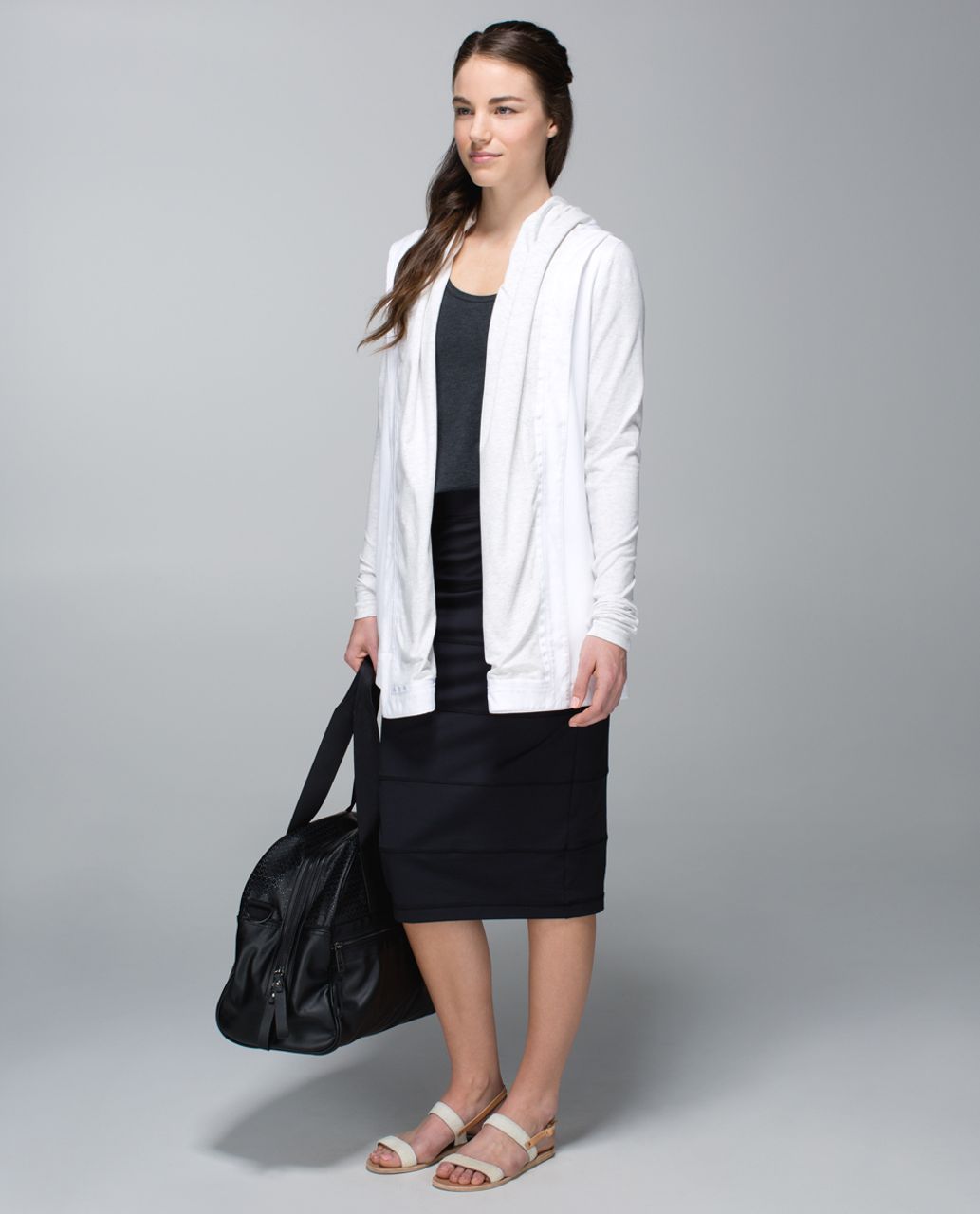 Lululemon Blissed Out Wrap - White / Heathered White