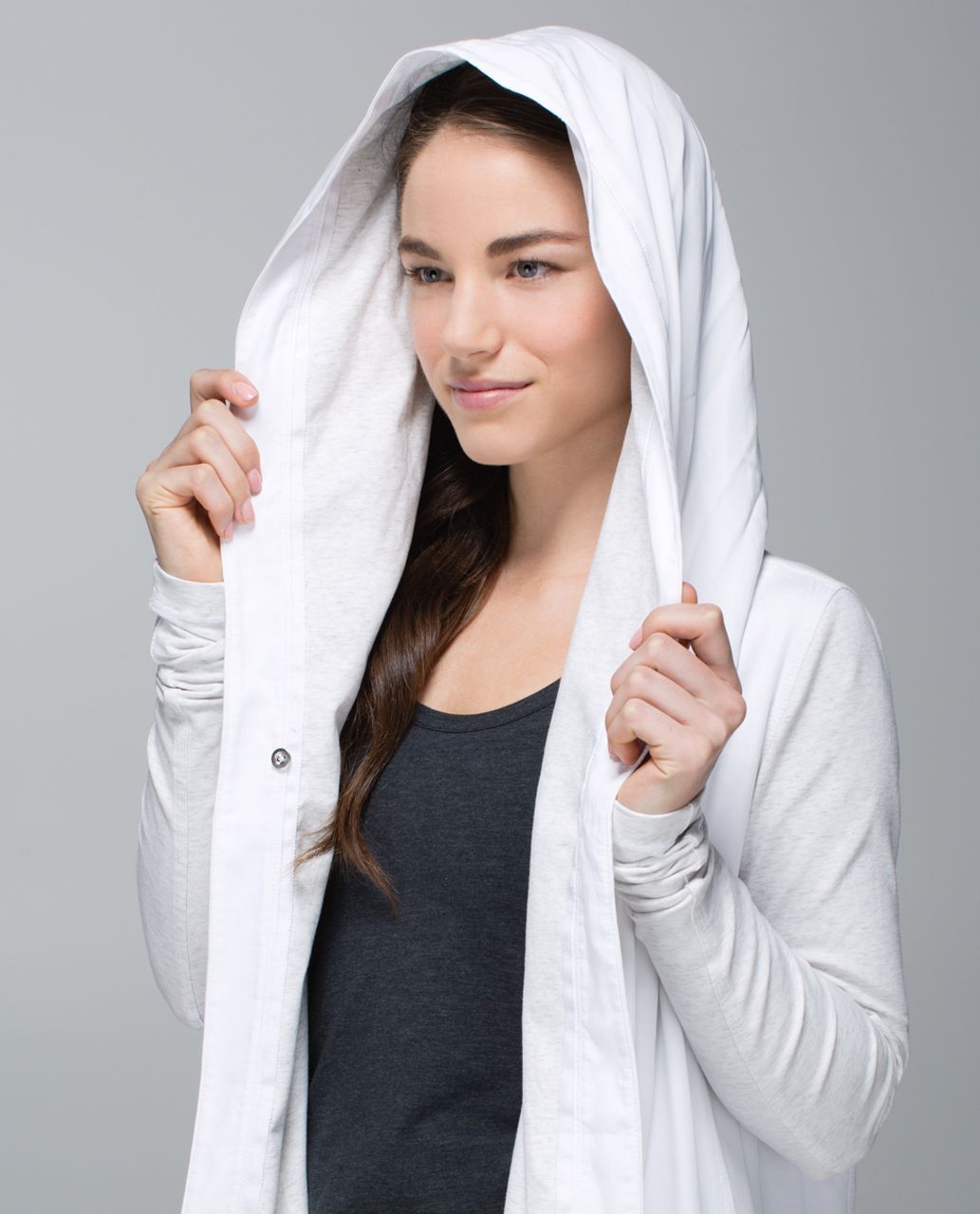 Lululemon Blissed Out Wrap - White / Heathered White