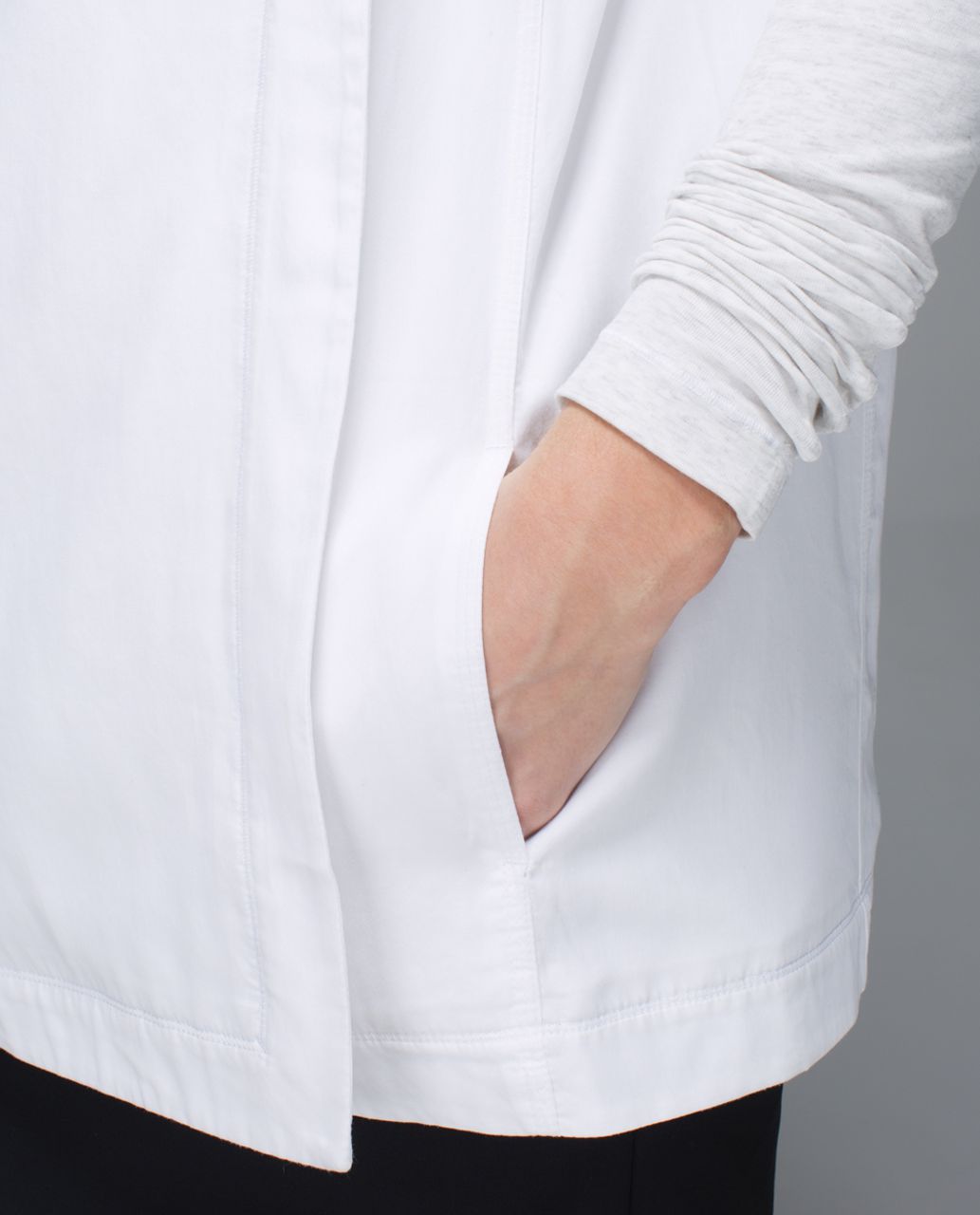 Lululemon Blissed Out Wrap - White / Heathered White