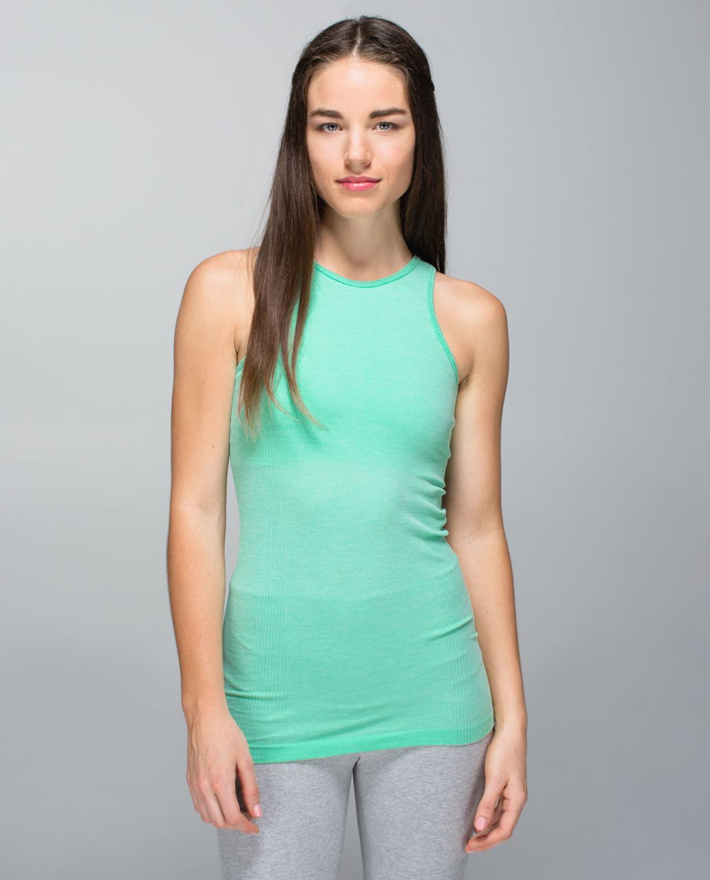 Lululemon Seamlessly Covered Tank - Heathered Opal