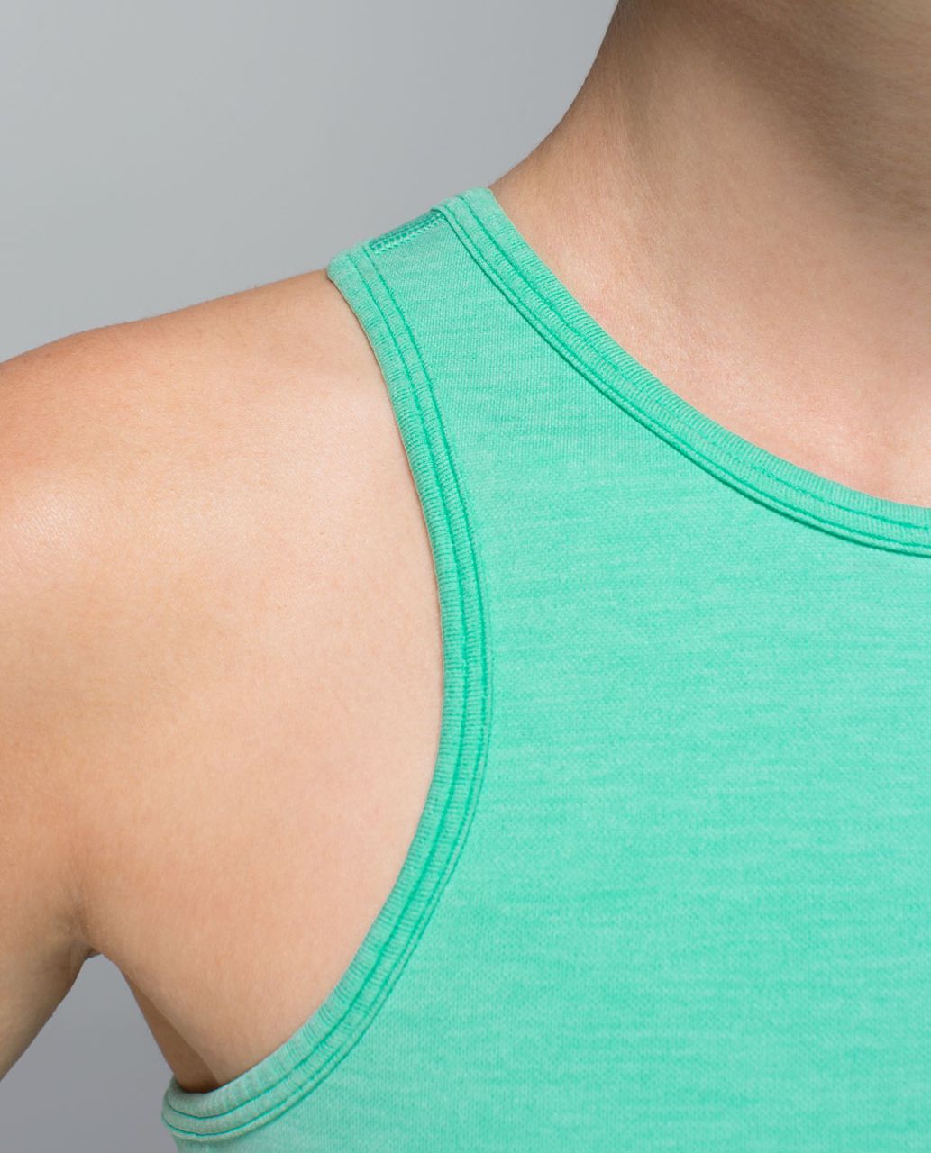 Lululemon Seamlessly Covered Tank - Heathered Opal